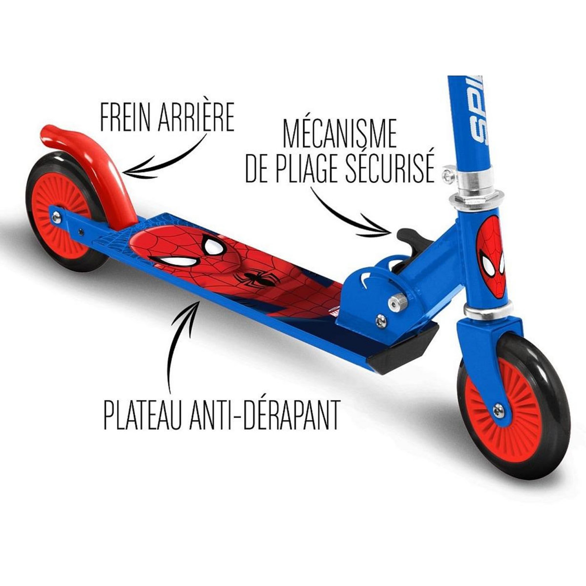 SPIDERMAN Trottinette pliable - Spiderman
