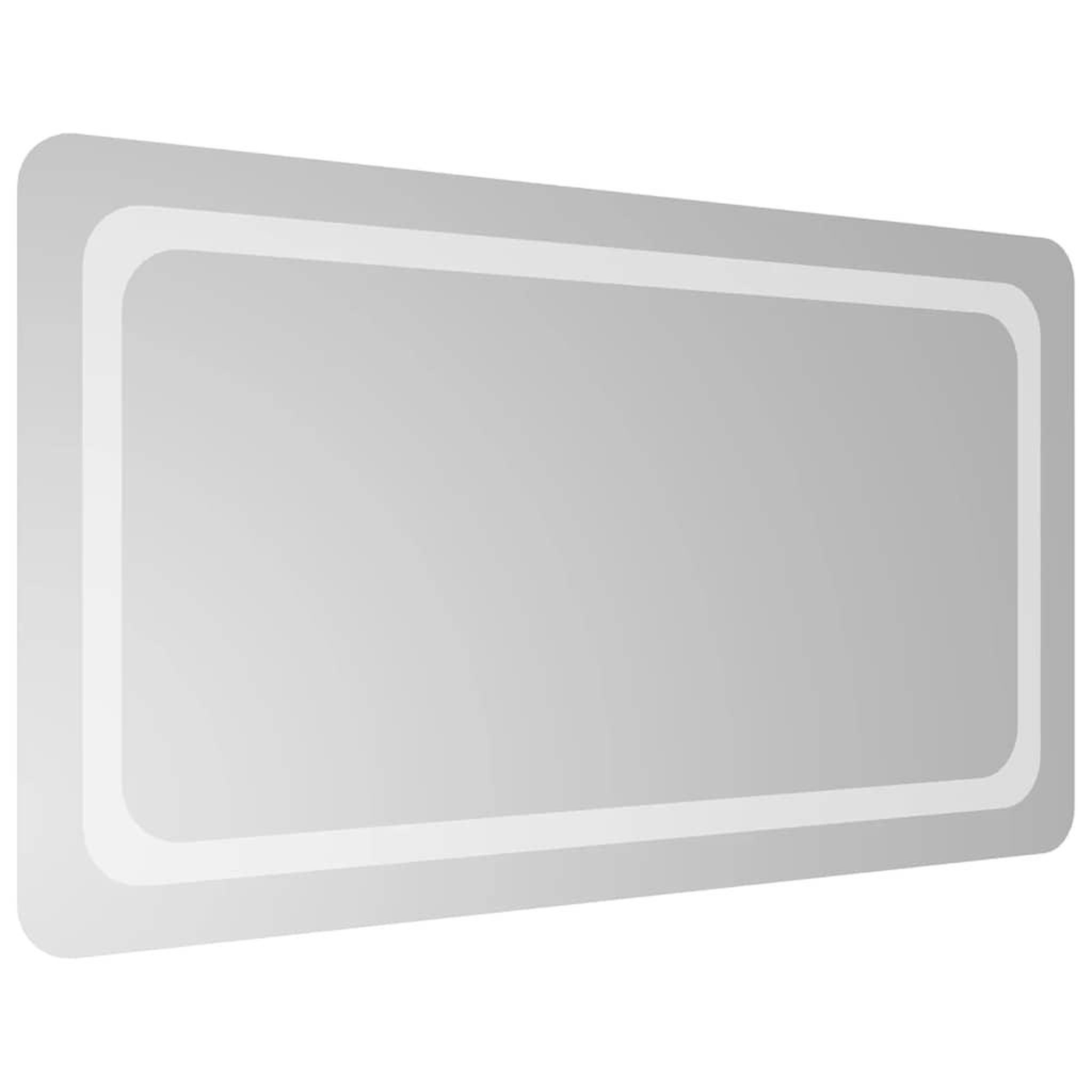 Voir la diapositive 4 : VIDAXL Miroir de salle de bain a LED 90x50 cm