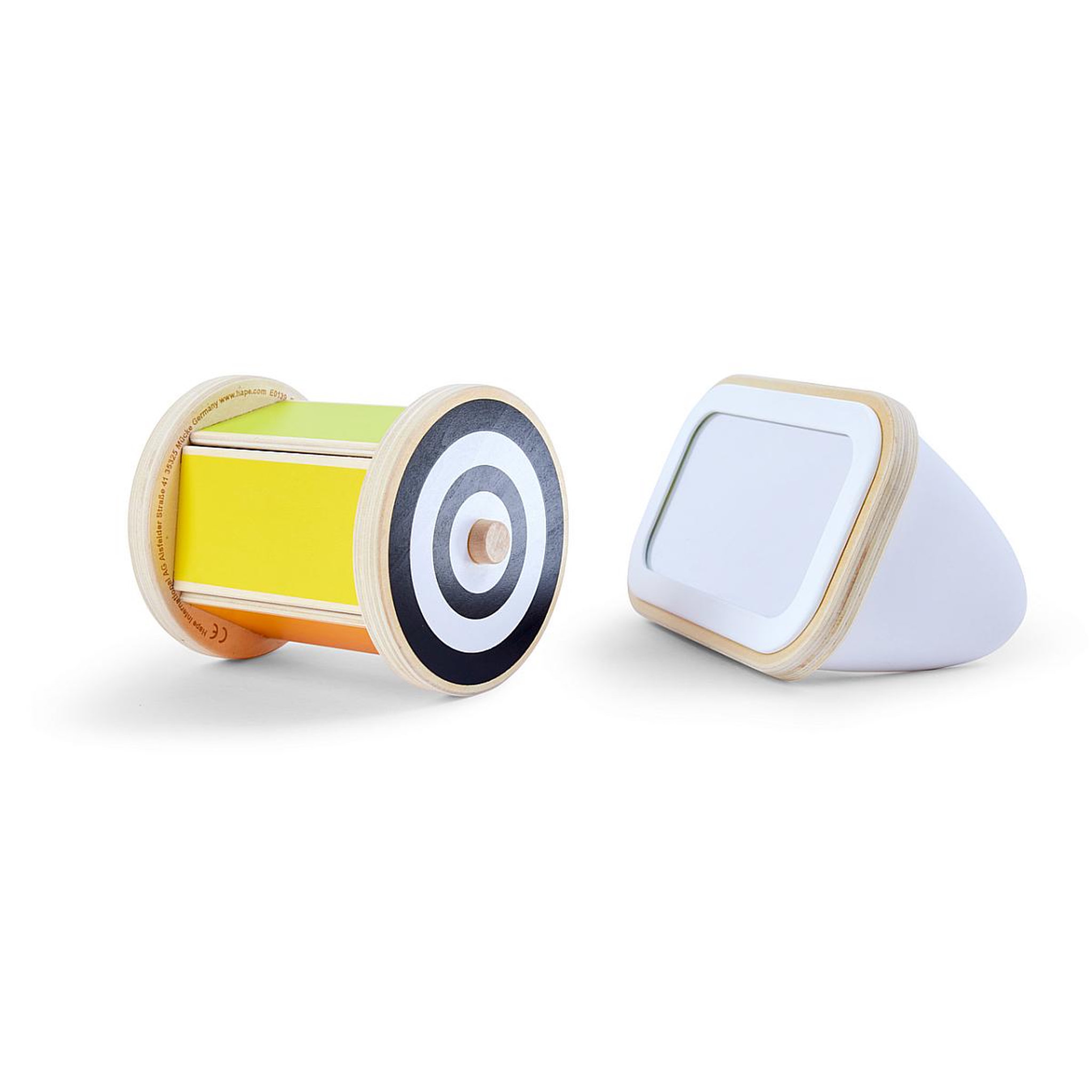 Voir la diapositive 3 : Hape Tambour rotatif avec miroir Montessori