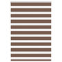 Voir la diapositive 1 : VIDAXL Store zebre marron 115x150cm largeur du tissu 110,9cm polyester