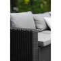Voir la diapositive 3 : Keter Salon de jardin en résine imitation rotin tressé - Gris graphite - Avec pouf et table basse - KETER - 4 personnes - CALIFORNIA
