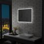 Voir la diapositive 1 : VIDAXL Miroir mural a LED pour salle de bains 80x60 cm