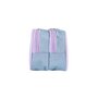 Voir la diapositive 3 : Bagtrotter Trousse scolaire La Reine des Neiges 2 compartiments turquoise – bagtrotter