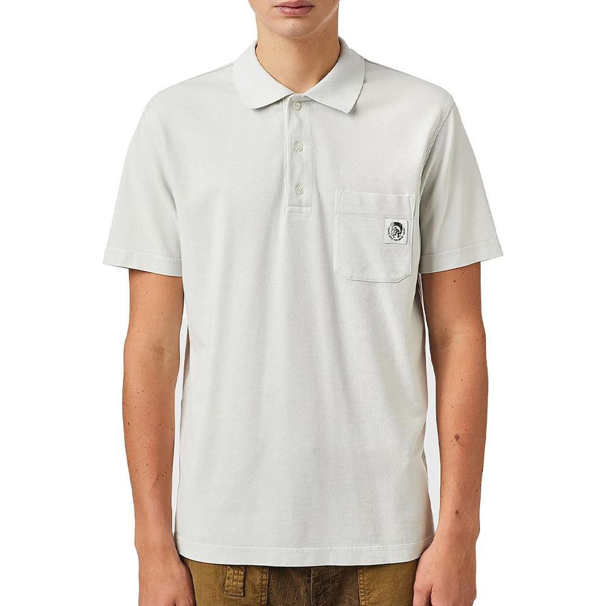 Voir la diapositive 1 : DIESEL Polo Bleu Clair Homme Diesel Worky