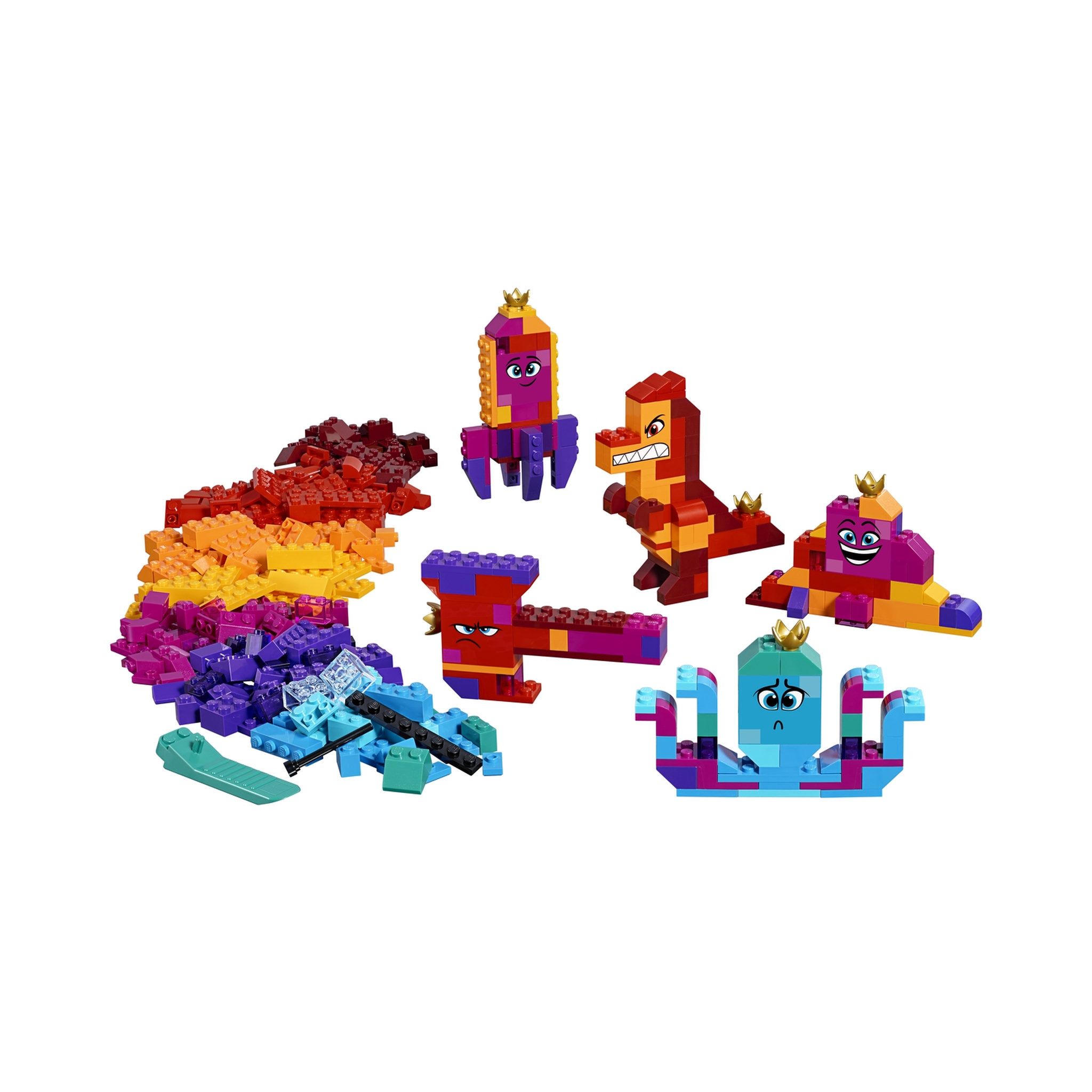 Voir la diapositive 5 : LEGO Movie 70825 - La boîte à construire de la Reine Watevra