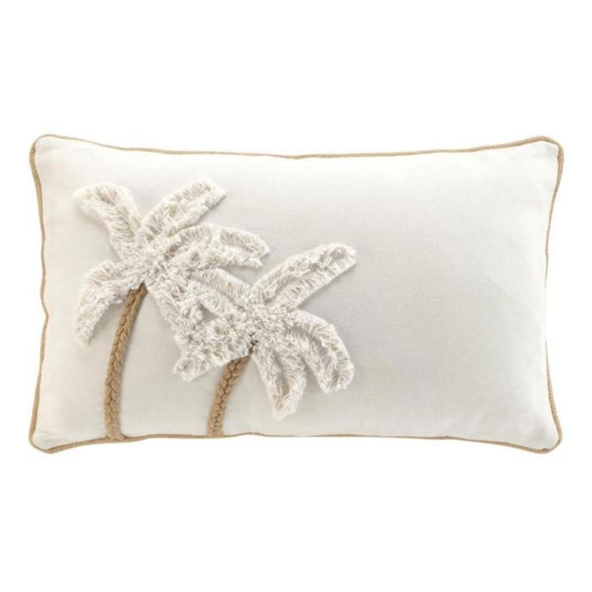 Paris Prix Coussin Déco Tufté  Sahara  30x50cm Naturel