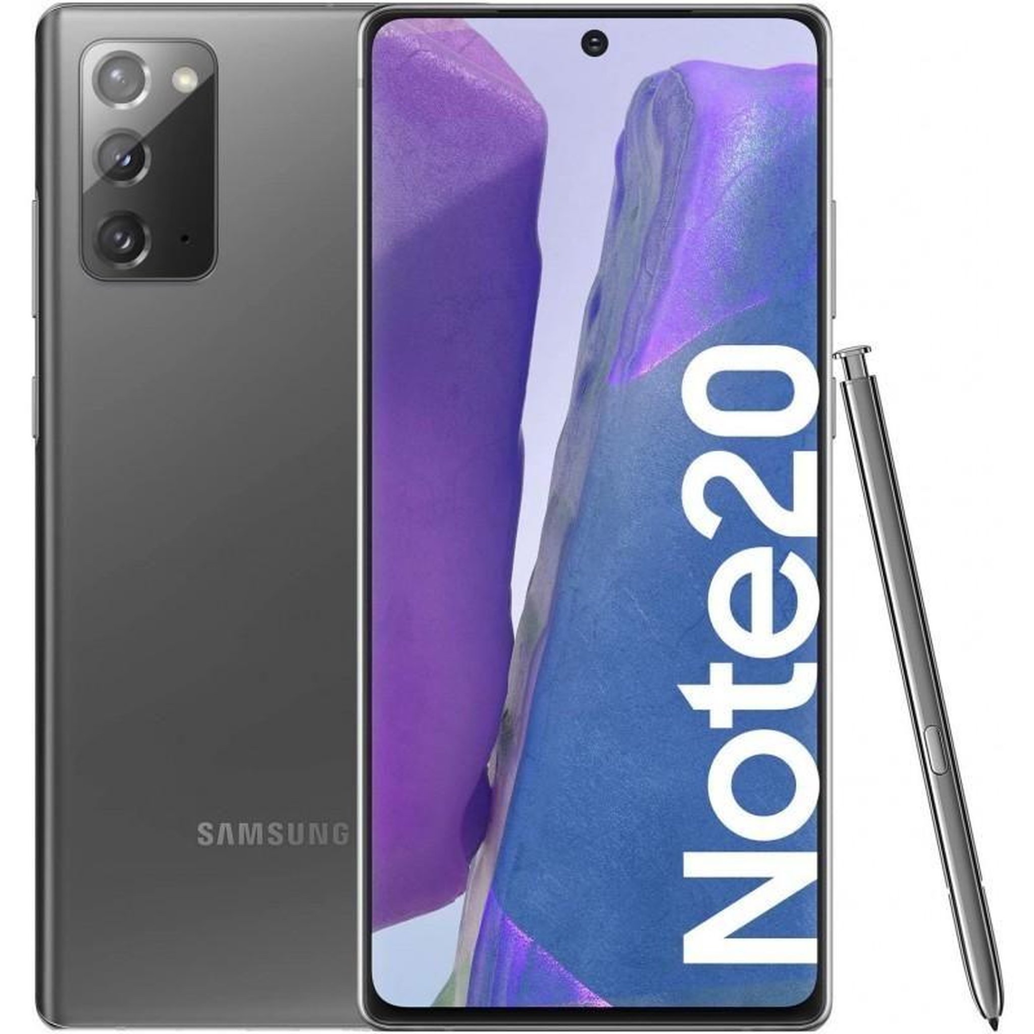 Voir la diapositive 1 : Samsung Galaxy Note 20 (Dual Sim) Reconditionné 256 Go - Grade C - Gris