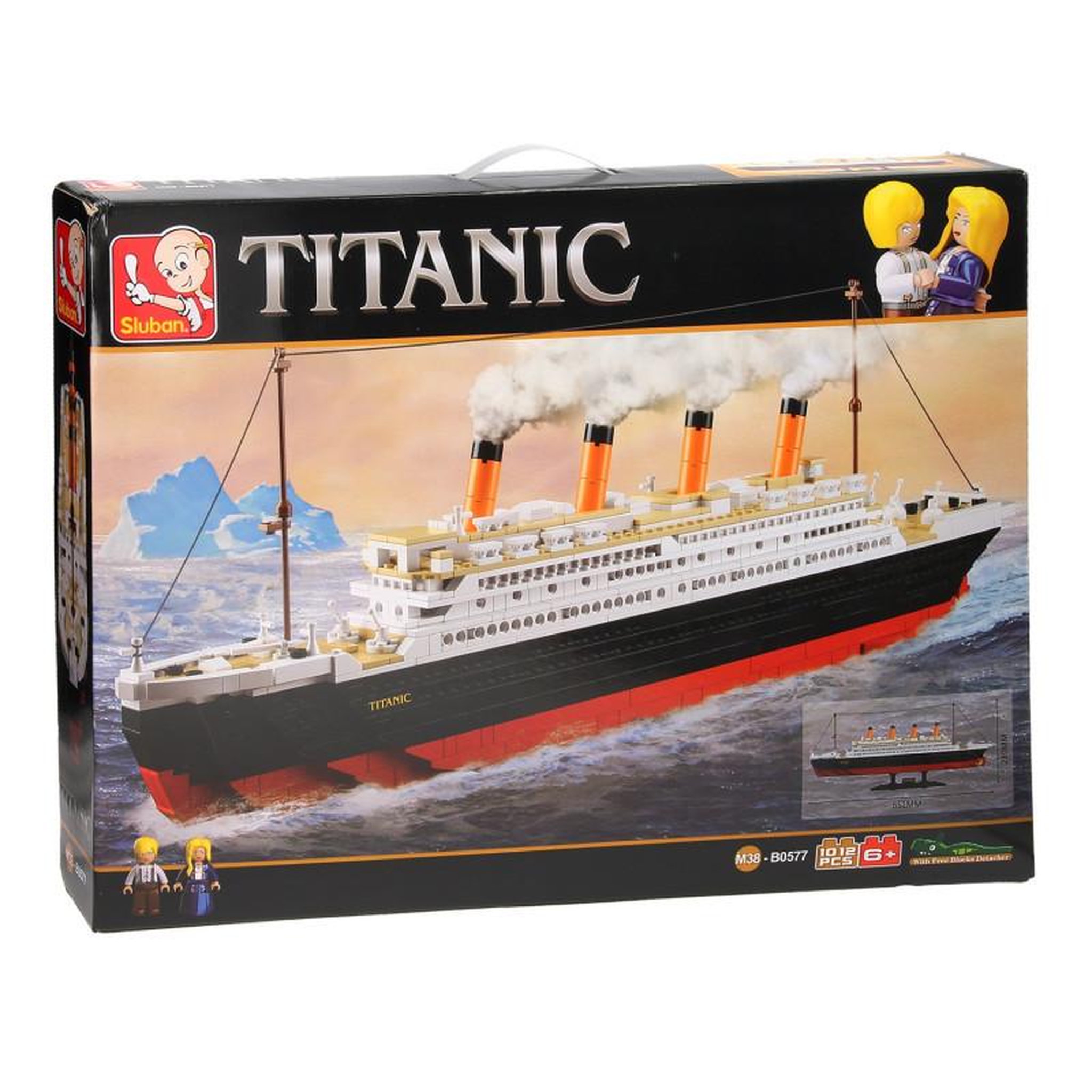 Voir la diapositive 3 : Sluban Titanic grand modèle Sluban