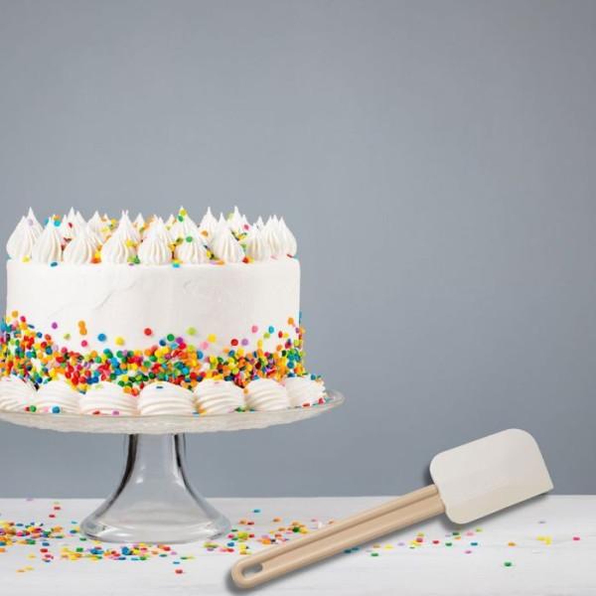Voir la diapositive 2 : Fackelmann Ensemble de 2 maryses de pâtisserie et de cuisine - fackelmann - manche en résine - 32 cm