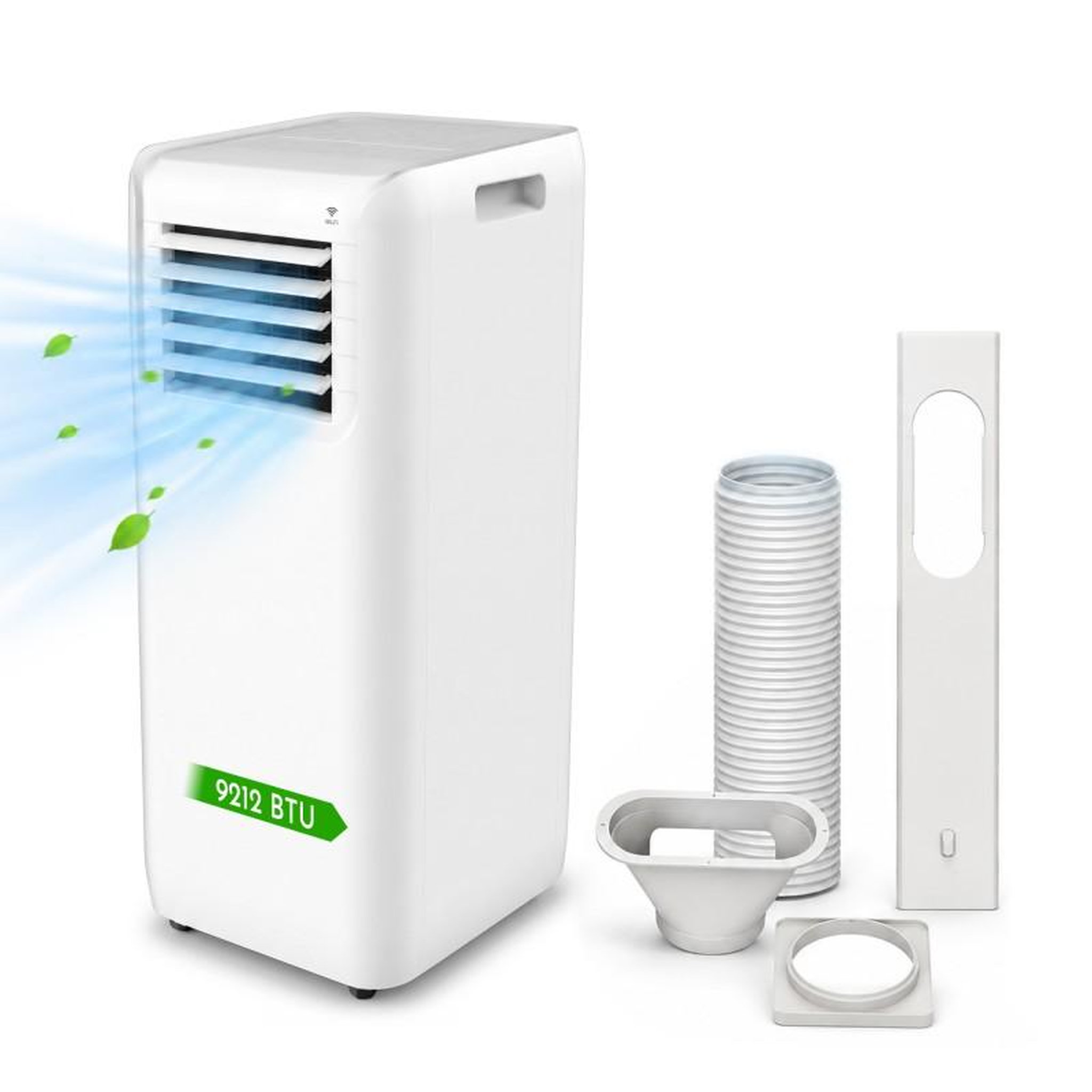 Gree - gpc09ap-k5nna1b - climatiseur mobile - wi-fi - 2,7 kw - 9212 btu