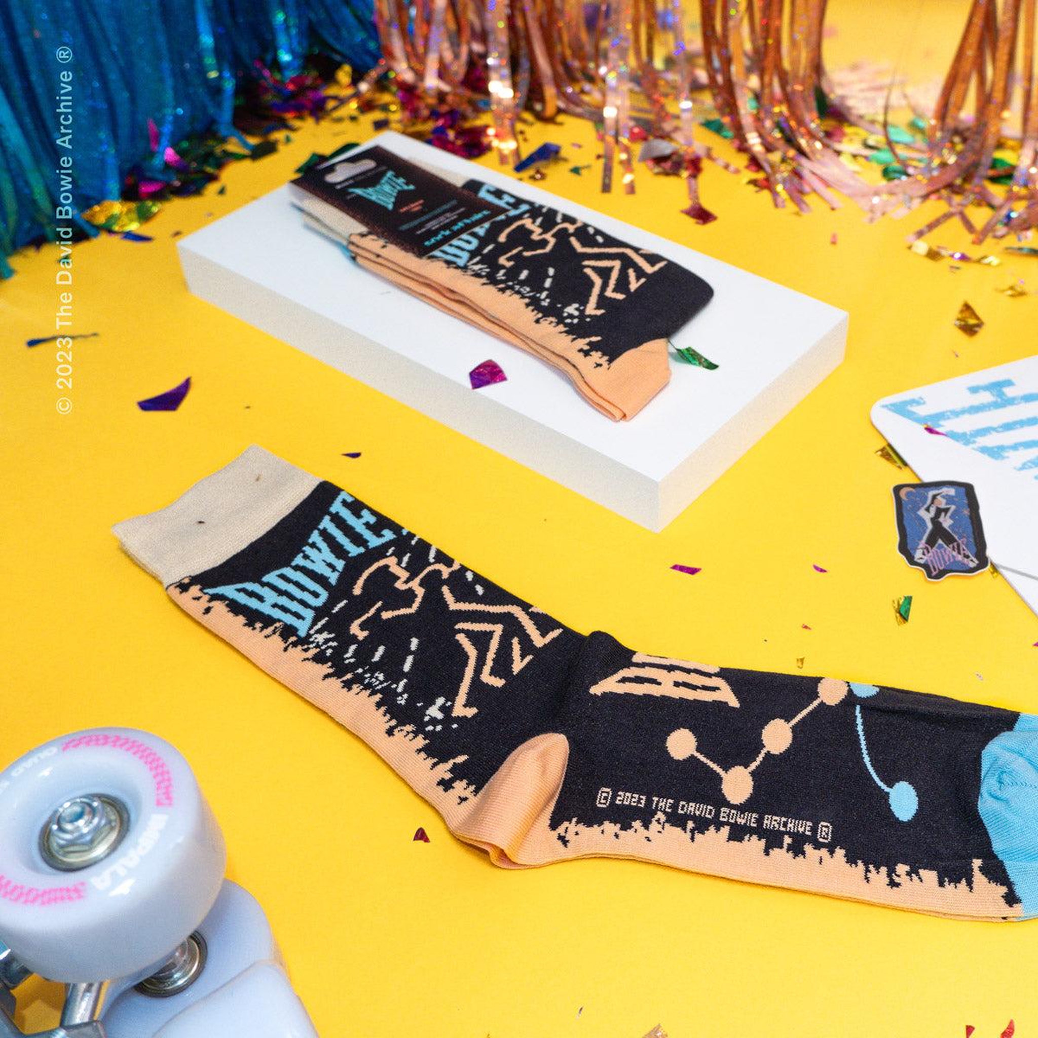 Voir la diapositive 4 : SOCK AFFAIRS Coffret de chaussettes david bowie