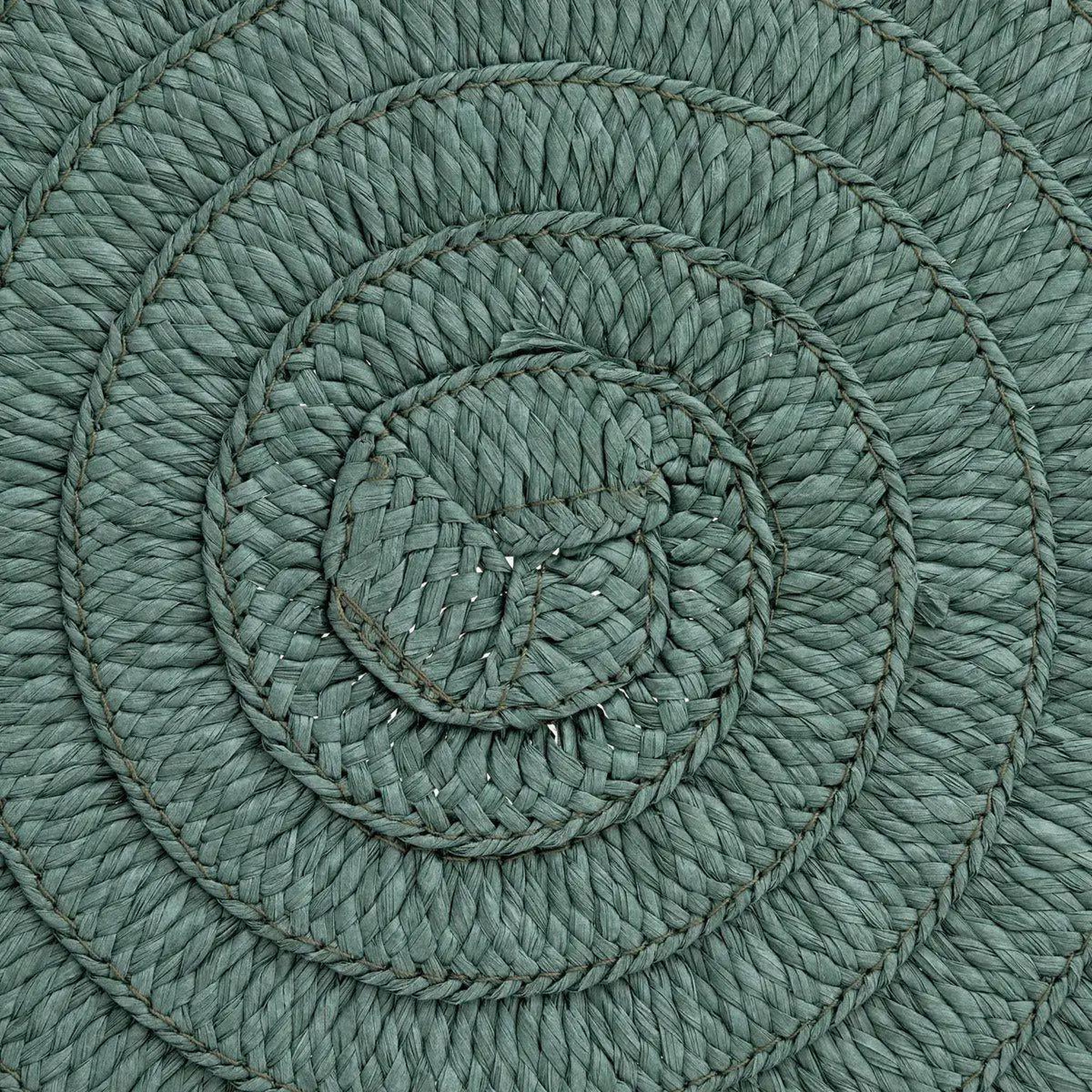Voir la diapositive 3 : SECRET DE GOURMET Set de table déco  olivia  38cm vert