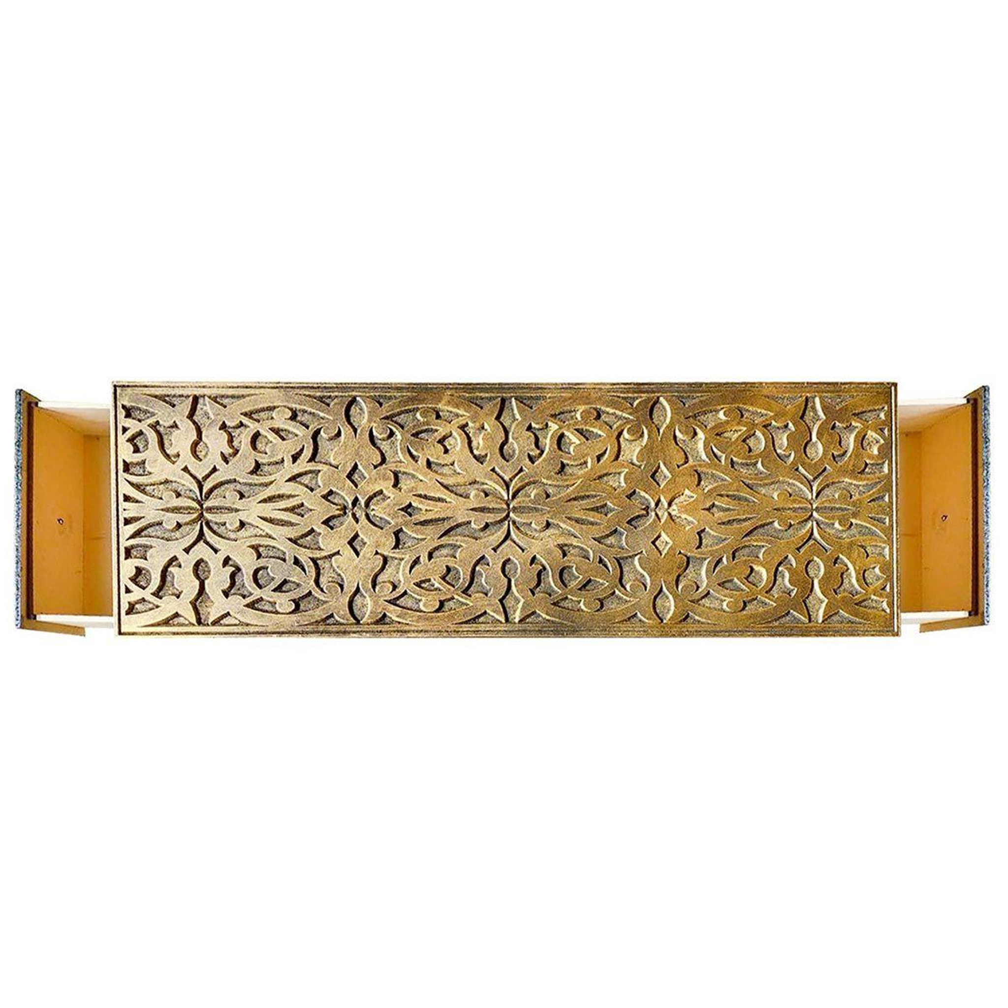 Voir la diapositive 5 : Paris Prix Banc 2 tiroirs  jodipa  140cm bronze & multicolore
