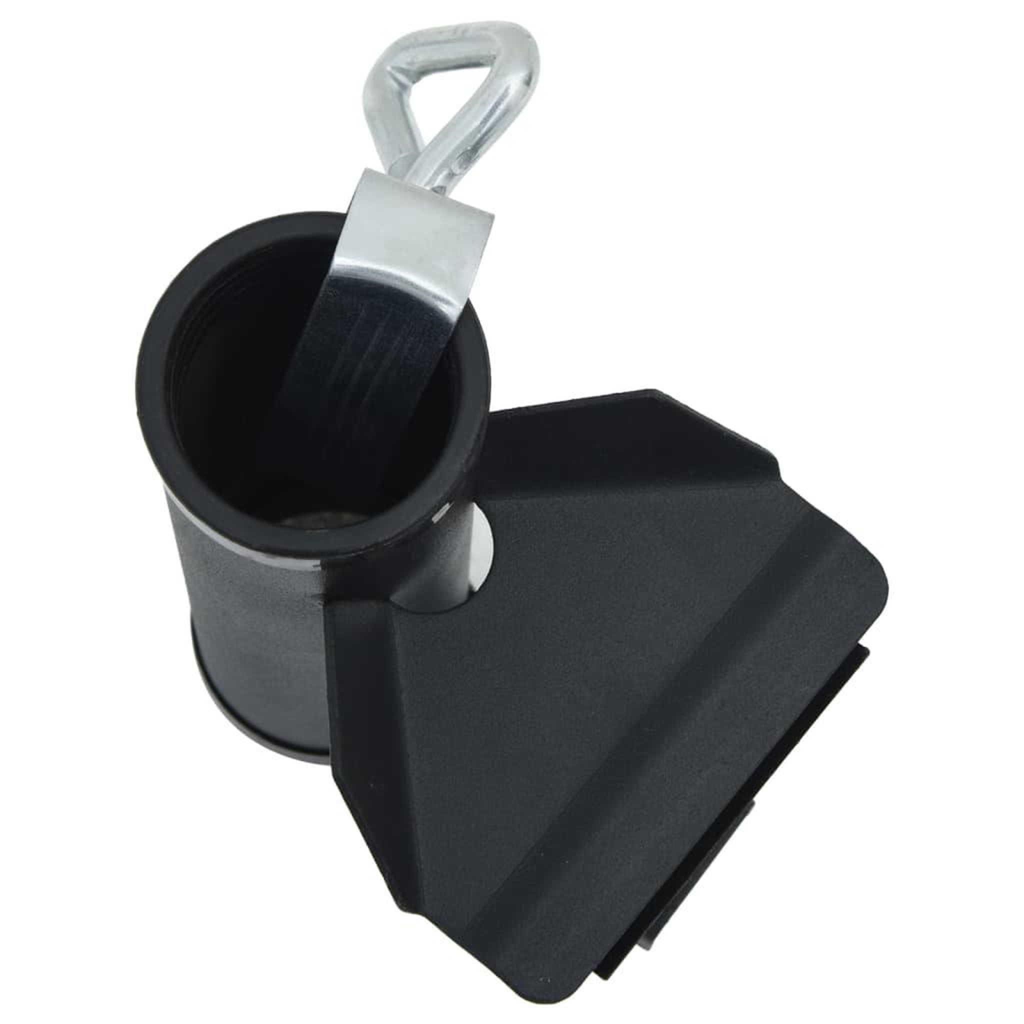 Voir la diapositive 5 : VIDAXL Pinces a parasol pour balcon 2 pcs 25-38 mm acier