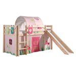 Paris Prix Pack - Lit Enfant, Tente, 3 Pochettes & Tunnel  Pino Spring  Naturel
