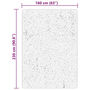 Voir la diapositive 6 : VIDAXL Tapis HUARTE a poils courts doux et lavable rouge 160x230 cm