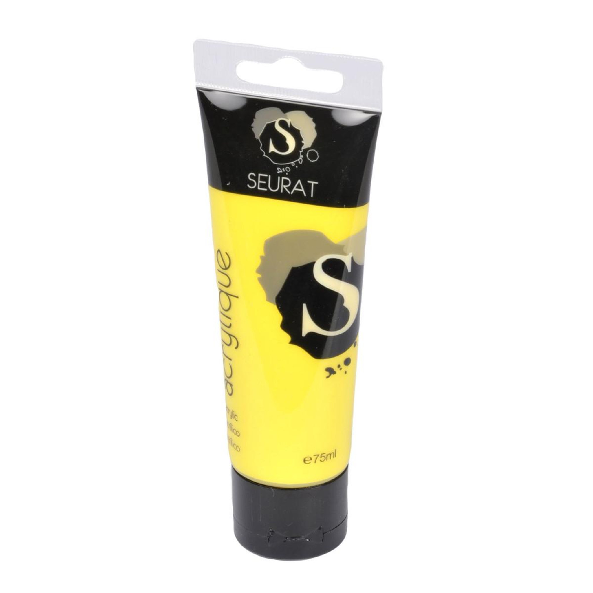 HOMEA Tube de Peinture Acrylique  Matisse  75ml Jaune Cadmium Clair