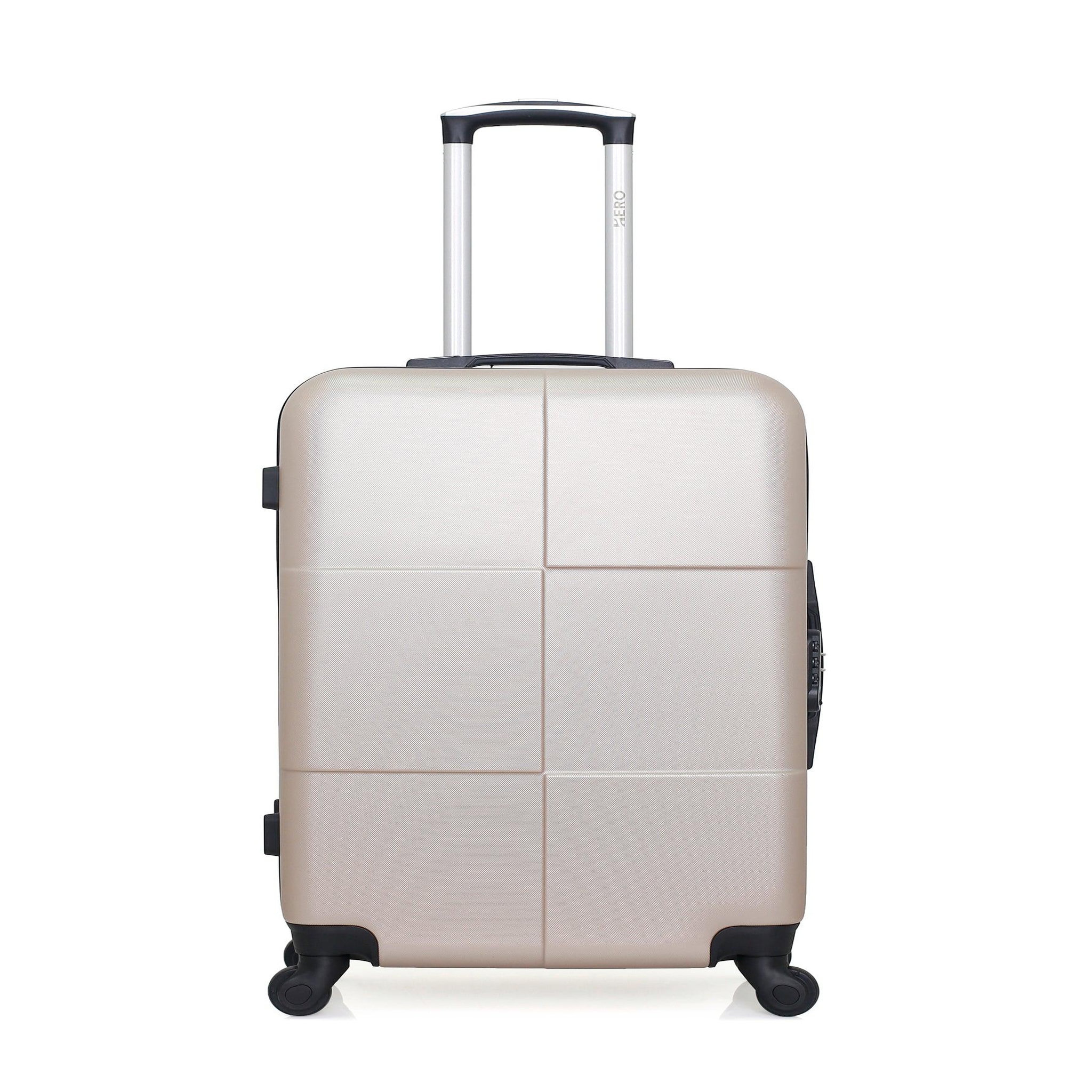 HERO Hero - valise weekend coronado 65 cm 4 roues. Coloris disponibles : Rouge, Vert, Rose, Gris, Beige, Bleu, Noir