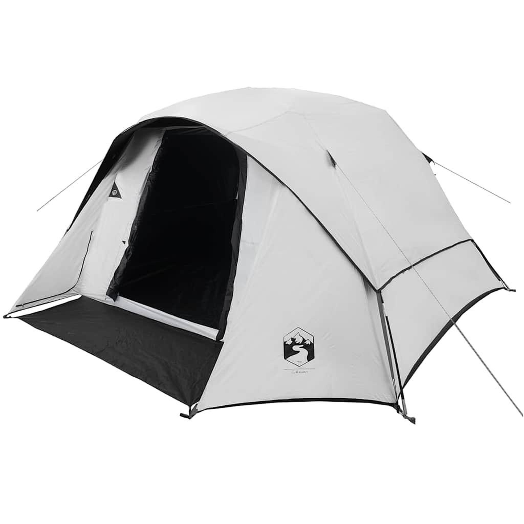 Voir la diapositive 3 : VIDAXL Tente de camping cabine 4 personnes tissu occultant impermeable