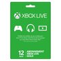 Abonnement Xbox Live 12 Mois