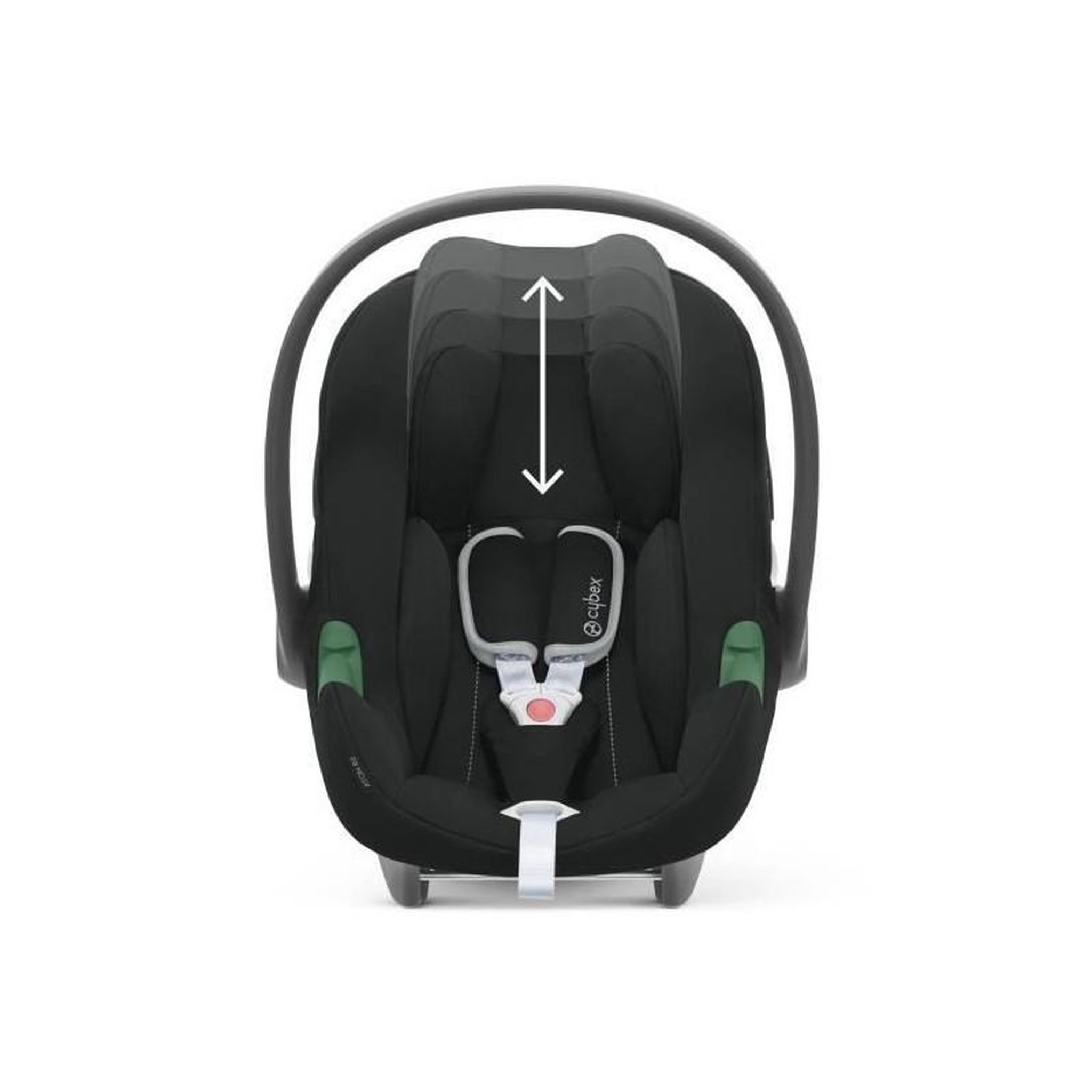 Voir la diapositive 6 : CYBEX Siege auto Aton B2 i-Size + Base One - 0-24 mois - Volcano Black CYBEX