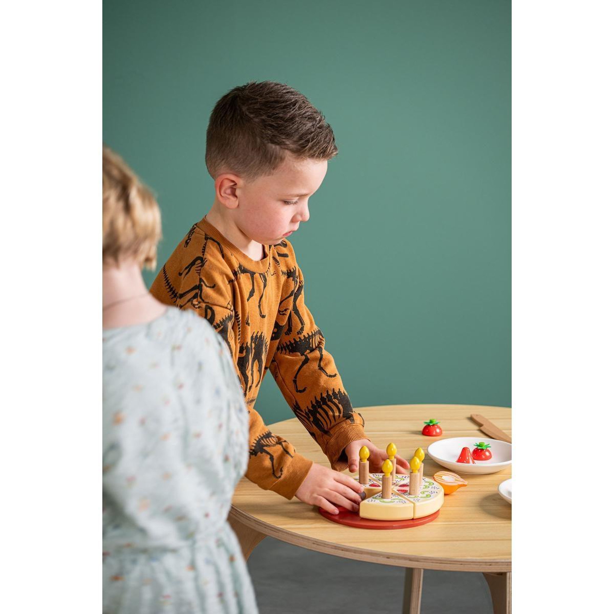 Voir la diapositive 4 : EDUCO Ensemble de gâteau d'anniversaire - set alimentaire — ensemble de 14 pièces — SP