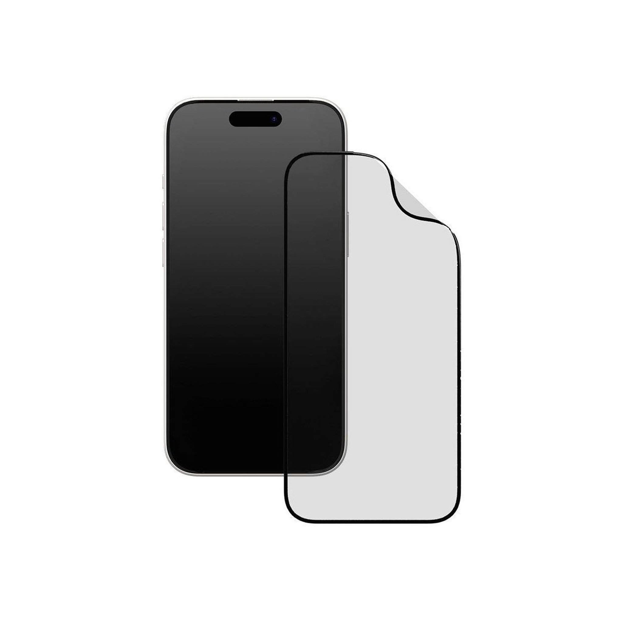 Voir la diapositive 2 : RHINOSHIELD Protège écran iphone 15 verre trempé anti-chocs 3d
