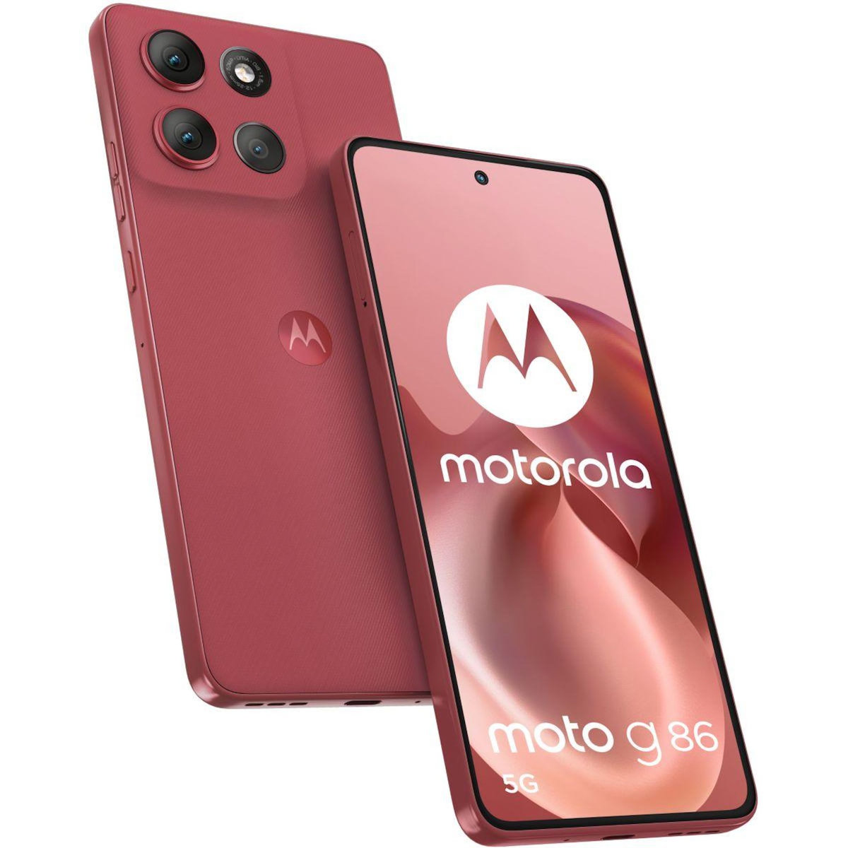 MOTOROLA Smartphone G86 Rouge 256Go 5G