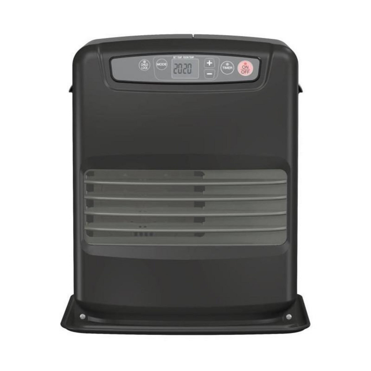 TECTRO Poele a pétrole électronique - TECTRO - SRE 1328C - Puissance 2.85KW - Volume 115m3 - Noir