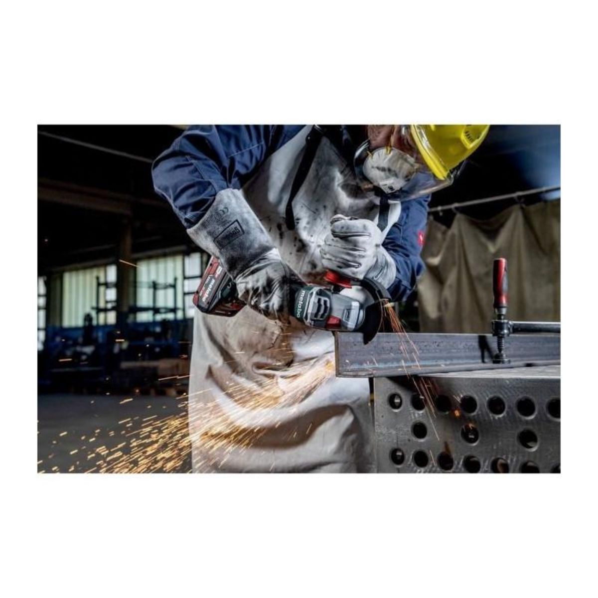 METABO Meuleuse d'angle sans fil - METABO - WVB 18 LTX BL 15-125 Quick - 18 V - MetaBOX 165 L