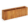 Voir la diapositive 6 : VIDAXL Lit sureleve de jardin 150x30x50 cm Bois massif d'acacia