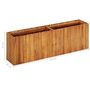Voir la diapositive 6 : VIDAXL Lit sureleve de jardin 150x30x50 cm Bois massif d'acacia