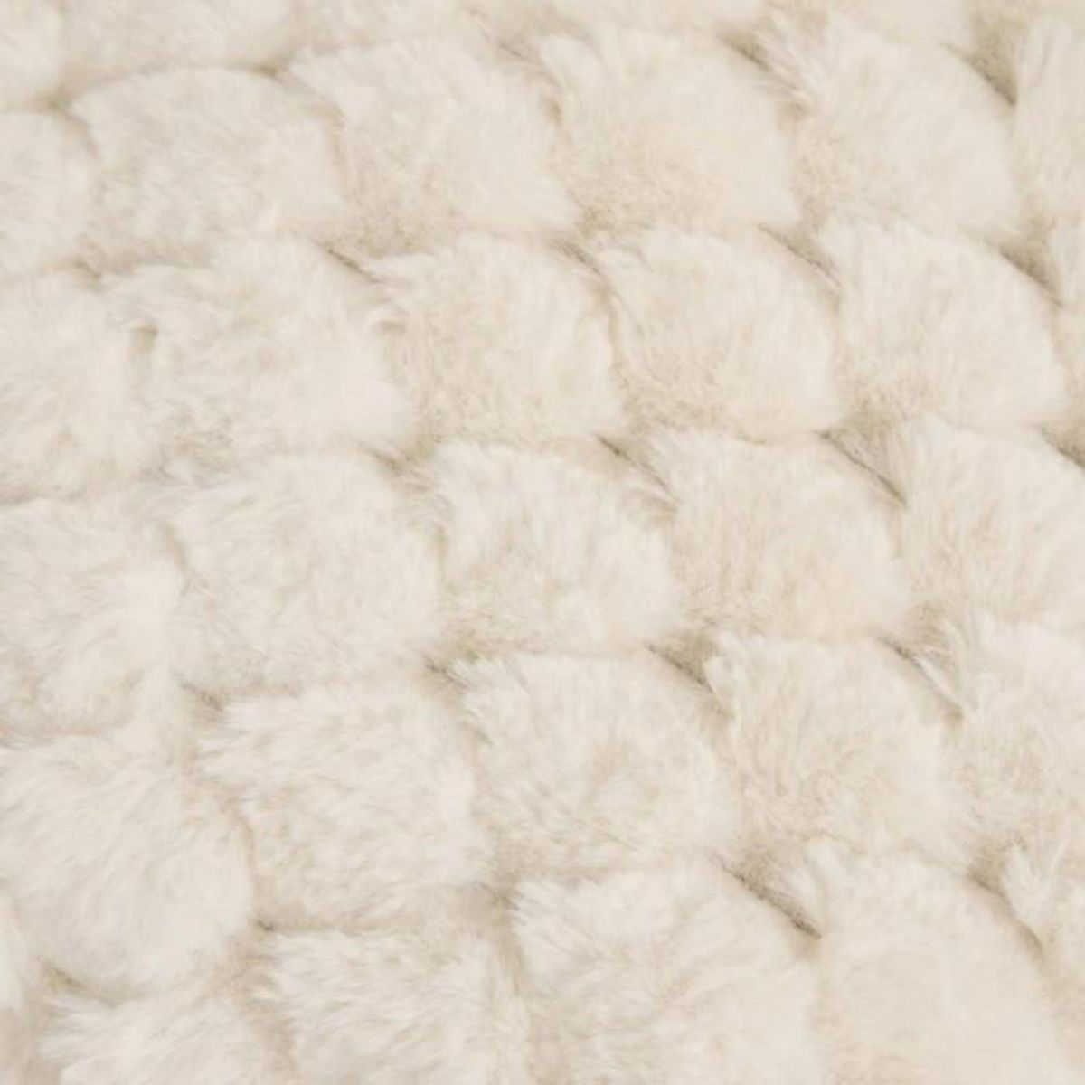 ATMOSPHERA Coussin Imitation Fourrure  Adriel  50x80cm Beige