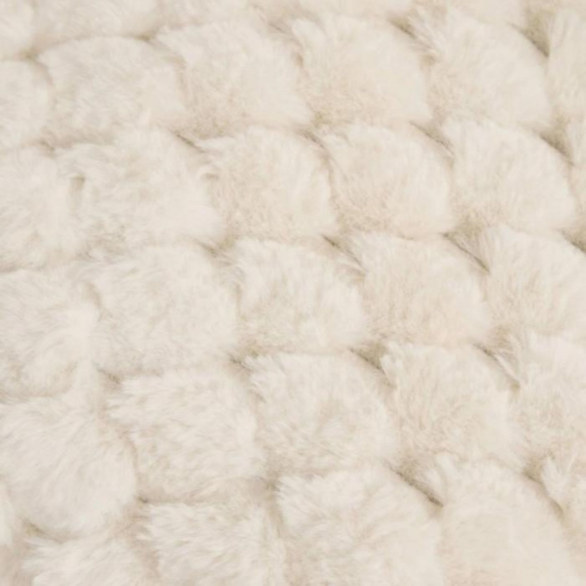 ATMOSPHERA Coussin Imitation Fourrure  Adriel  50x80cm Beige