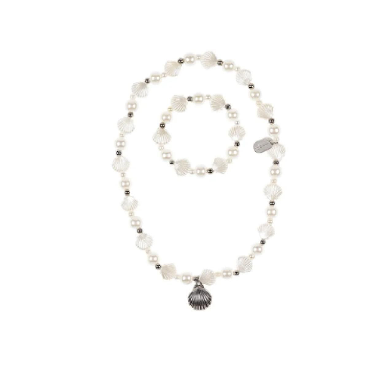 SOUZA Souza - bracelet et collier Famke Blanc