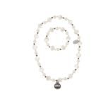 SOUZA Souza - bracelet et collier Famke Blanc