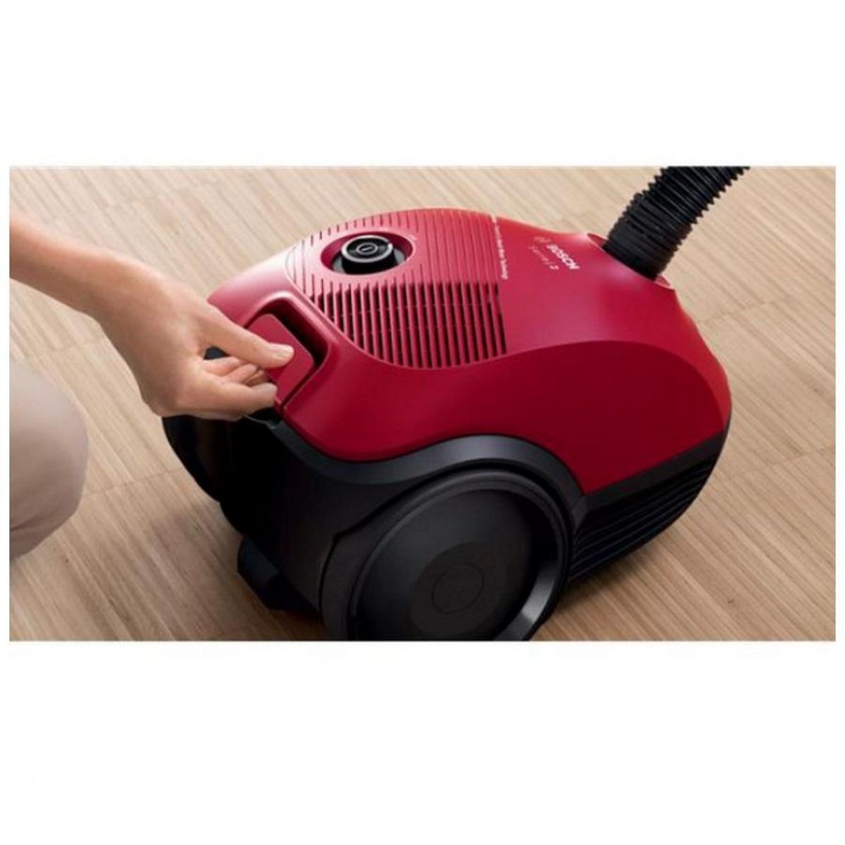 BOSCH Aspirateur traineau 600w 80db rouge - bgbs2rd1