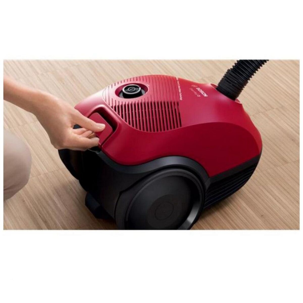 BOSCH Aspirateur traineau 600w 80db rouge - bgbs2rd1