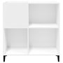 Voir la diapositive 5 : VIDAXL Armoire a disques blanc 84,5x38x89 cm bois d'ingenierie