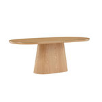 Paris Prix Table à Manger en Verre  Castor  200cm Naturel