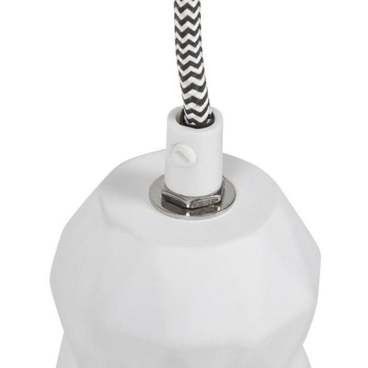 Paris Prix Douille pour Lampe Suspension  Bilzen  11cm Blanc
