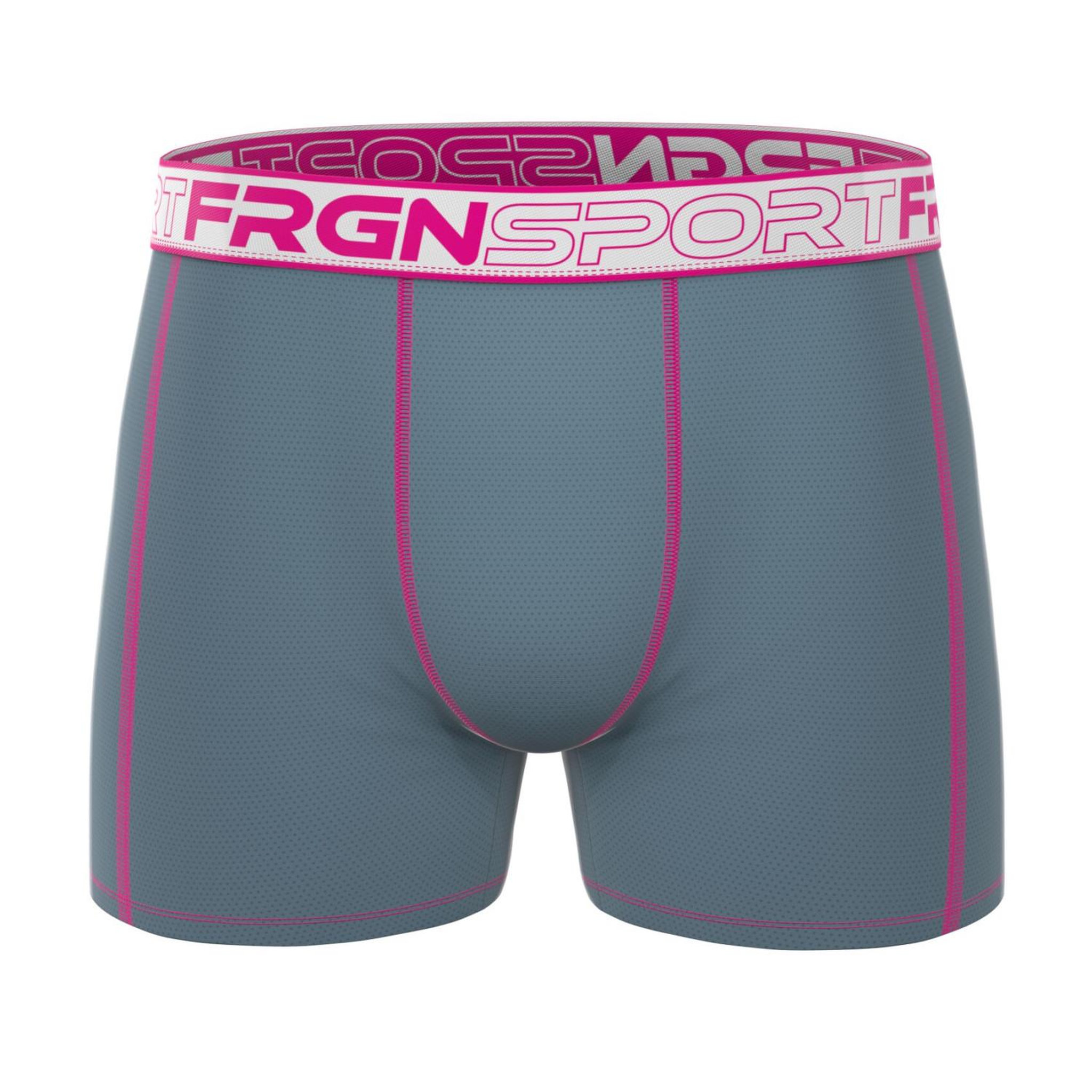 Voir la diapositive 3 : FREEGUN Lot de 3 boxers homme cooling Pro