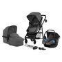 Voir la diapositive 1 : KINDERKRAFT Poussette combinée 3 en 1 Juli 