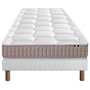 Voir la diapositive 1 : IDLITERIE Ensemble Matelas 100% latex 5 zones ORIGINEL + Sommier - Spécial Dos Sensible - Fabriqué en France