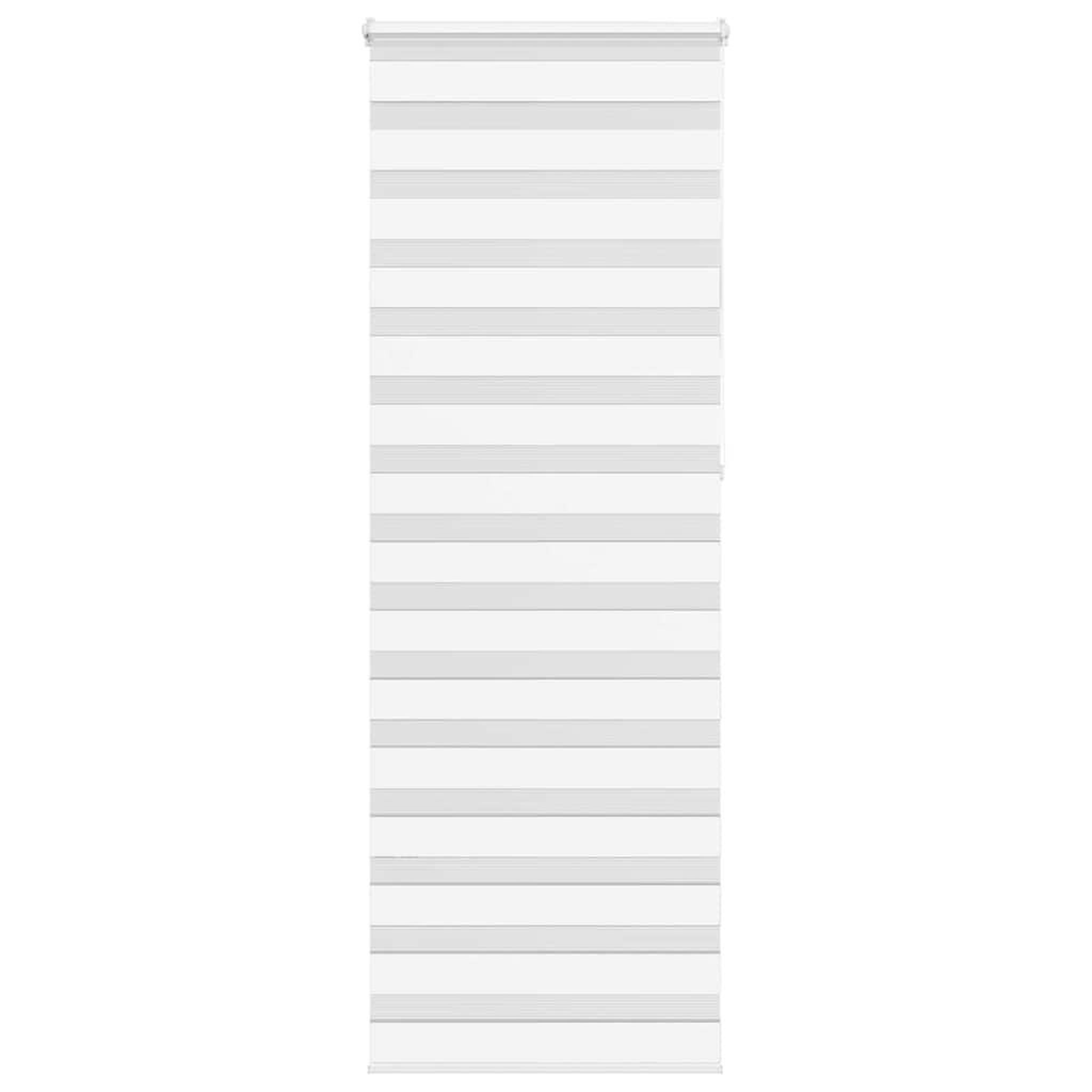 VIDAXL Store zebre blanc 70x230 cm largeur du tissu 65,9 cm polyester