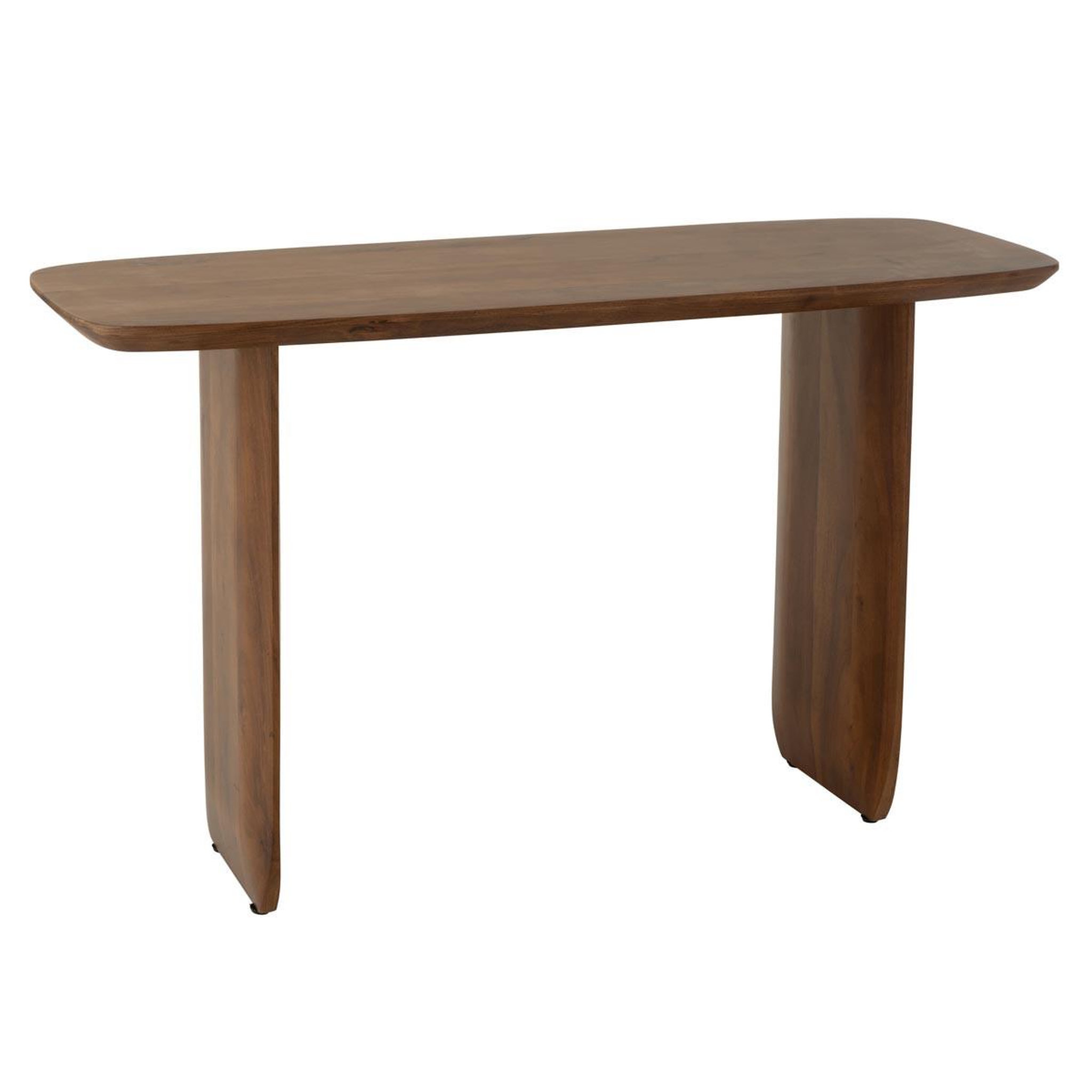 J-LINE Console en Bois  William  130cm Marron
