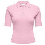 JACQUELINE DE YONG Polo Rose Femme JDY Alsa. Coloris disponibles : Rose