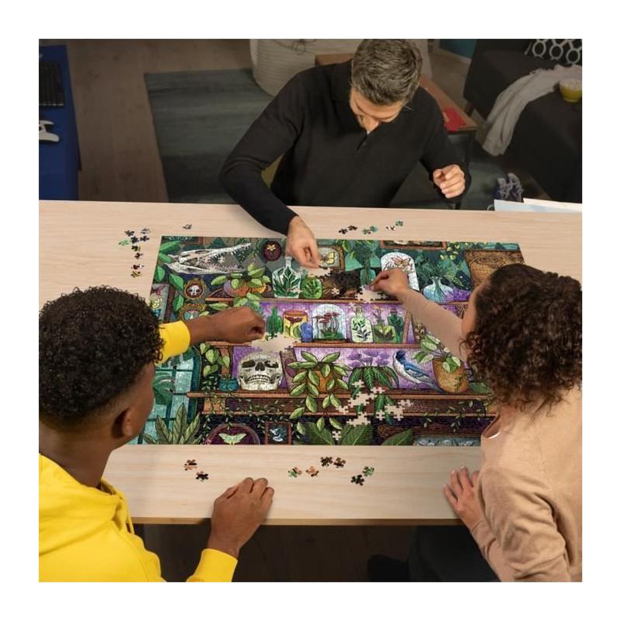 Voir la diapositive 4 : RAVENSBURGER Puzzle 2000 pièces - Bibelots et objets de sorcière, Plantes - Premium - Dès 14 ans