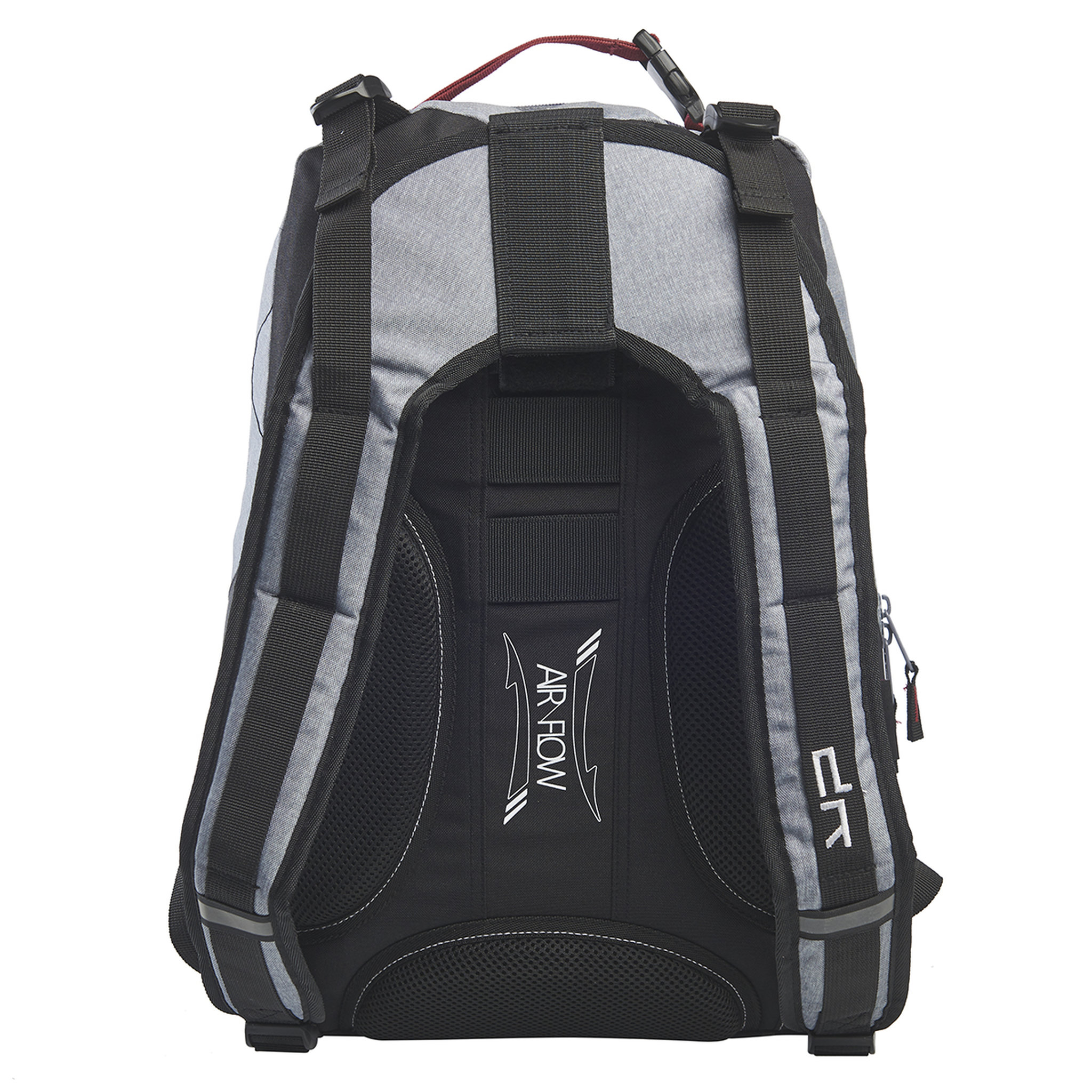 Voir la diapositive 3 : BODYPACK Sac à dos 2 compartiments gris EXTENSIBLE