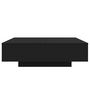 Voir la diapositive 5 : VIDAXL Table basse noir 100x100x31 cm bois d ingénierie